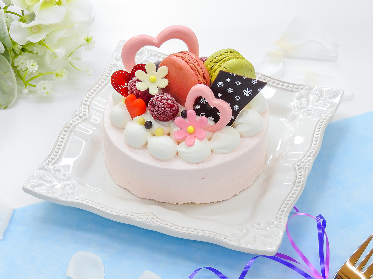 釜石まなのふんわりふわふわ苺のケーキ イメージ